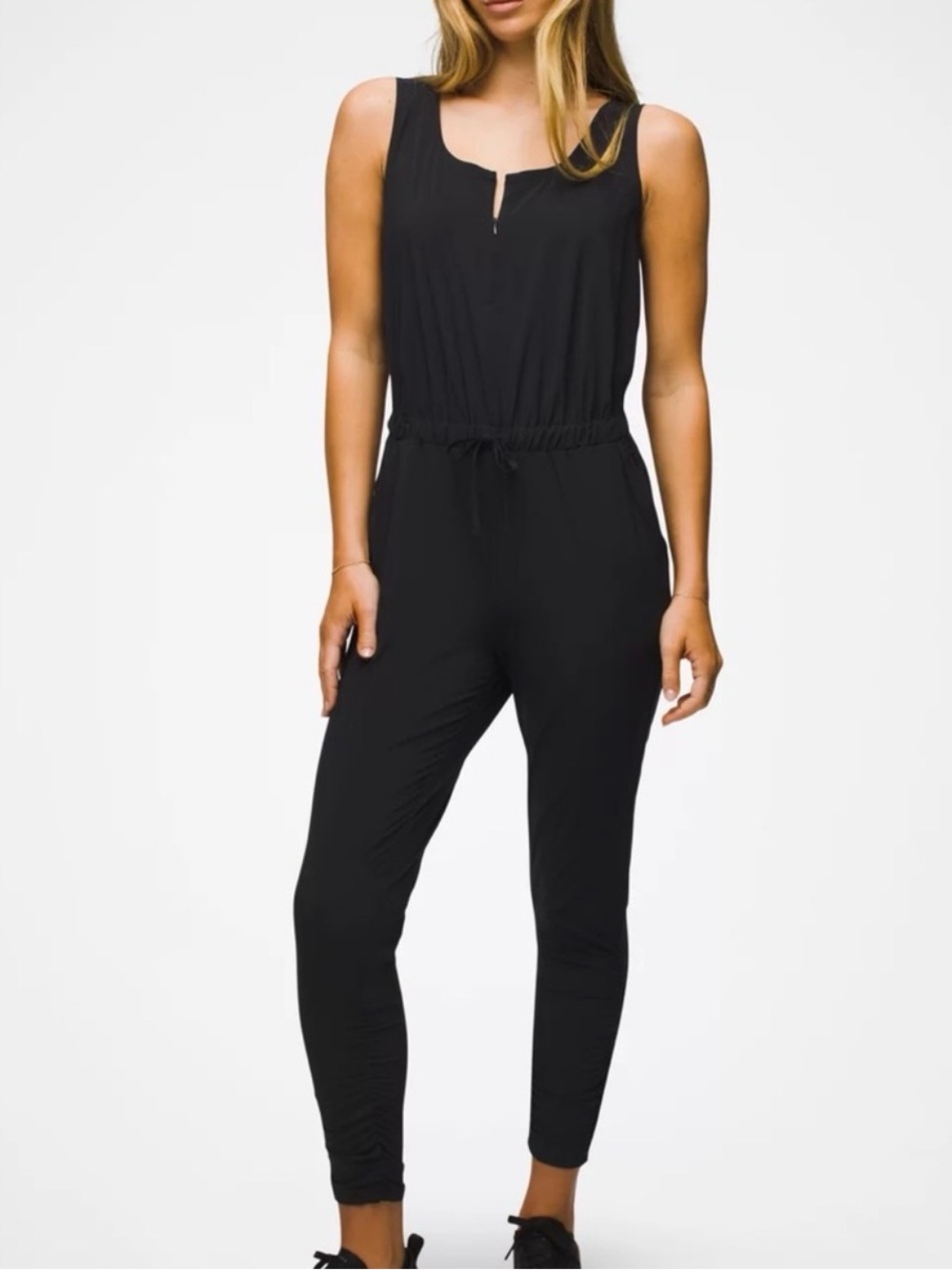 PrAna Railey Black Jumpsuit
